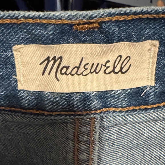 Madewell Blue Denim Shorts - Picture 2 of 4